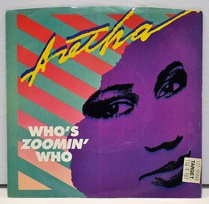 ARETHA FRANKLIN "Who's Zoomin' Who / Sweet Bitter Love" 1985 45 Arista AS1-9410 - Imagen 1 de 4