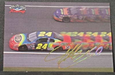 Jeff Gordon 1995 Classic Finish Line Assets Gold Signature Parallel #50 - Image 1 of 2