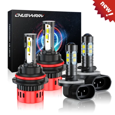 Combo 9007 faros LED + 881 faros antiniebla para Ford Escort 1998-2003 Foto 1 de 4