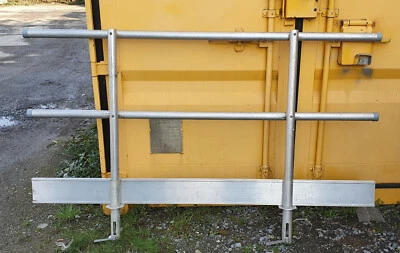 Layher Aluminium  Doppel-Geländer 2,0 m für AluSteg 600 Laufsteg t Gerüst  - Bild 1 von 4
