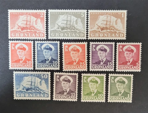STAMPS GREENLAND 1950-1960 U/MINT - #5171a Cover