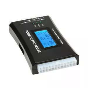 LCD Digital PC Computer Power Supply Tester 20/24 Pin 4 PSU ATX BTX ITX SATA HDD - Picture 1 of 1