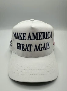 MAGA Trump Inauguration 2025 Cali Fame White Snapback Hat Cap Made in USA - Picture 1 of 7