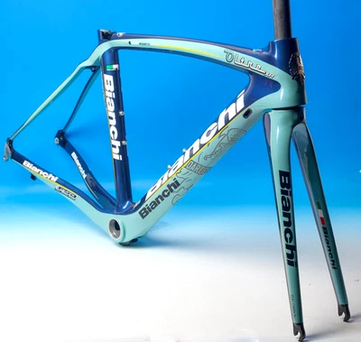 Telaio BIANCHI OLTRE XR VACANSOLEIL NUOVO NOS  misura 47 (156/163cm) RARO!!!! - Image 1 of 4