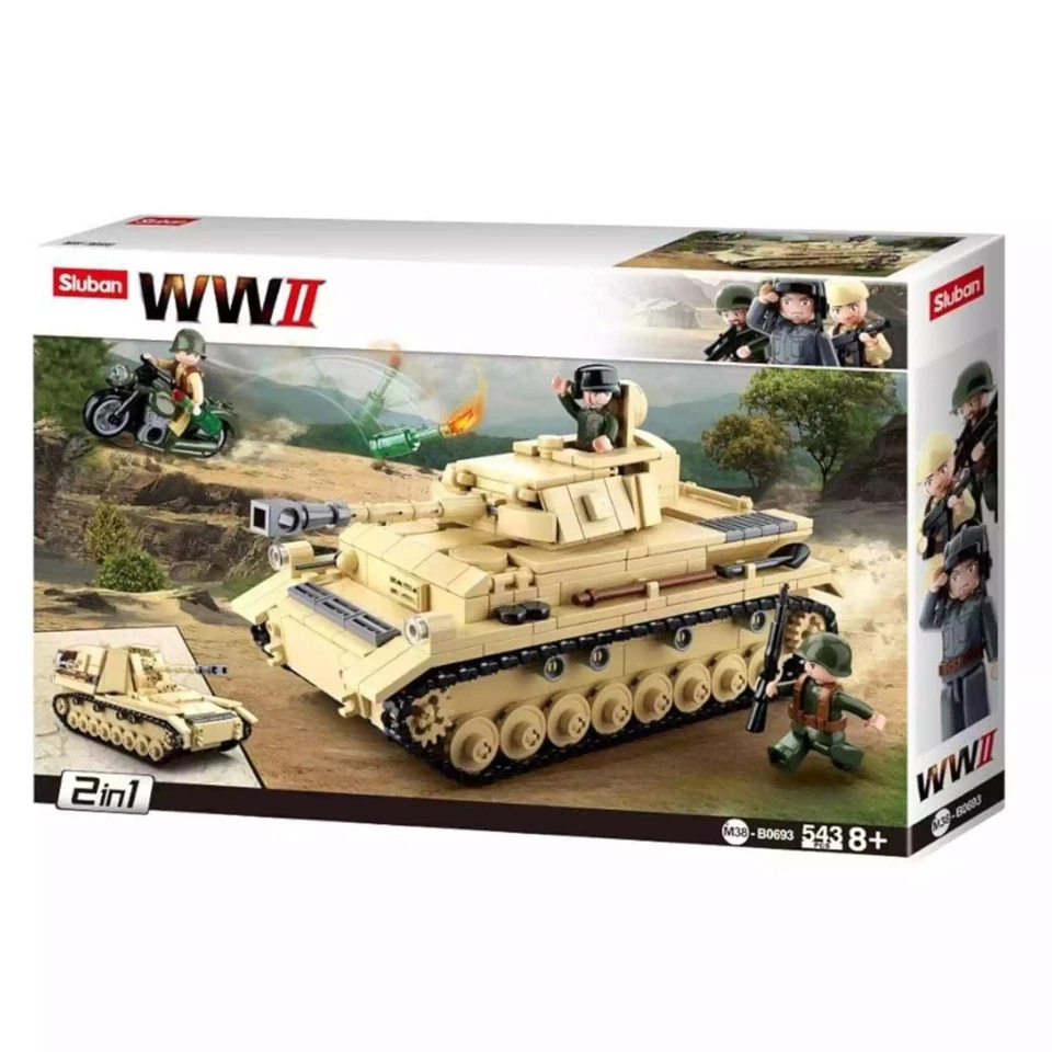 WW2 Tank Panzer Iv 543 Pcs - image 1 of 4