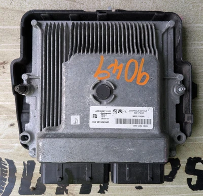 1.2 PETROL MANUAL *HNP* ENGINE CONTROL UNIT ECU 9832103580 - Image 1 of 4