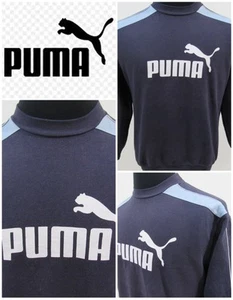Puma Men’s Sweatshirts Blue Chest 42/44 Size M SKU Y10772 - Picture 1 of 15