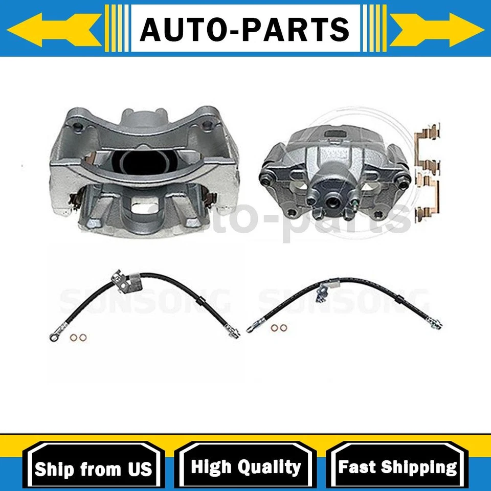 Pinza de freno delantera con mangueras lado conductor pasajero se adapta a Dodge Avenger 3,6 L_ Foto 1 de 4