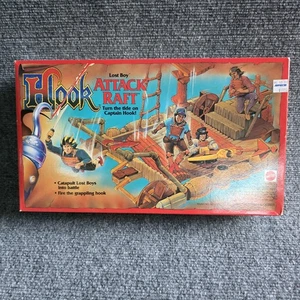 Mattel Hook Lost Boy ATTACK RAFT #2833 1991 Neu Sealed Peter Pan Robin Williams - Bild 1 von 14