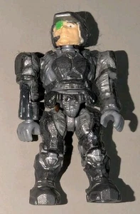 HALO MEGA BLOKS UNSC SILVER GRANATOWY Z SMG MINI FIGURKA 96911 JEDNOSTKA BOJOWA FIGA EUC - Zdjęcie 1 z 2
