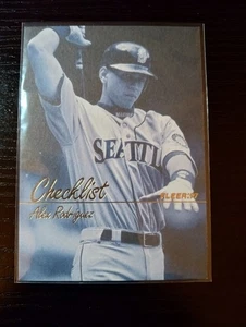 1997 Fleer - Checklist Alex Rodriguez #499 - Picture 1 of 5