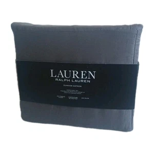 Ralph Lauren Dunham Satin Queen Bettwäsche Set 4-teilig anthrazitgrau, neu - Bild 1 von 2