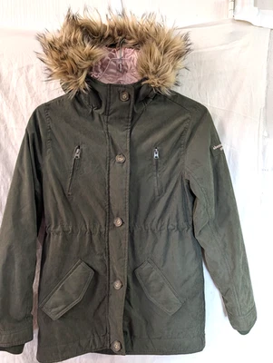 Abercrombie Kids Ultimate Parka 绿色冬季夹克尺寸 11/12  — 第 1/4 张图片