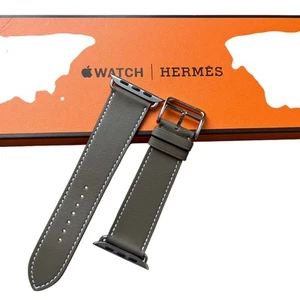 Apple Watch Hermès Tour Leather band belt Unused with BOX - Picture 1 of 6