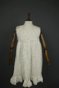 RALPH LAUREN Denim & Supply White Floral Spaghetti Strap Smocked Dress Sz XL - Picture 1 of 14