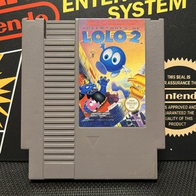 Adventures Of Lolo 2 Nintendo Nes PAL A GREAT LABEL TESTED FREE TRACKED POSTAGE