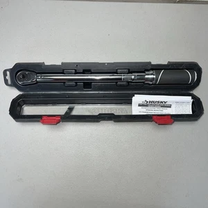 Utensili manuali - 3/8 pollici Chiave dinamometrica per azionamento - Husky - da 20 a 100 piedi/libbre. Nuova Qtà 1 - Foto 1 di 5