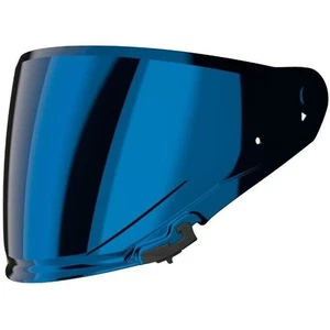 VISIERA CASCO JET LS2 OF603 INFINITY 2 IRIDIUM BLU SPECCHIATA - Picture 1 of 1
