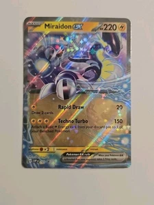 Miraidon Ex 143 Scarlet & Violet Black Star Promo - Picture 1 of 2