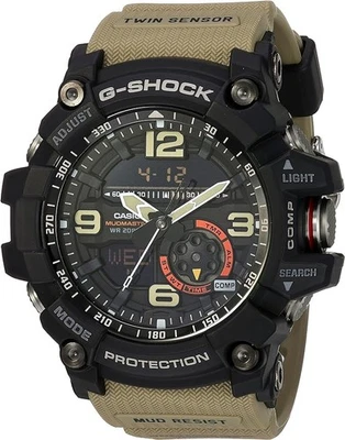 Reloj Casio G-Shock Mudmaster para hombre esfera negra beige GG-1000-1A5 Foto 1 de 3