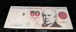 Billete Argentina 50 Pesos 1993 Convertibles 1°Diseño Bottero 3063 - Imagen 1 de 6