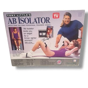 Tony Little’s Ab Isolator Workout New Complete w VHS VCR tape Instructions - Picture 1 of 19