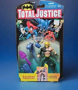 Total Justice Aquaman Kenner 1996 Vintage Action Figure New In Box - Picture 1 of 3