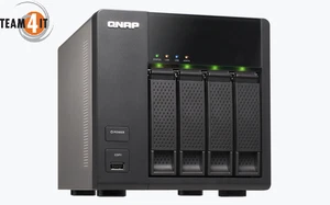 QNAP TS-420 NAS Server 1.6GHz / 512MB DDR3 4x3.5"/2.5" HDD/SSD - Picture 1 of 6