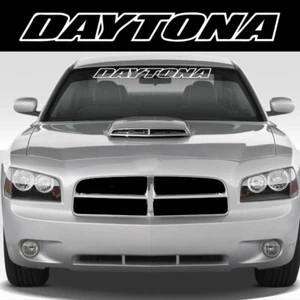 DAYTONA Windshield Vinyl Decal Sticker Banner Spoiler Window Glass Truck Car #D - Picture 1 of 2