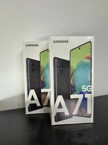 Samsung Galaxy A71 5G Unlocked 6+128 GB Dual-SIM 64MP 6.7" Black - Afbeelding 1 van 4