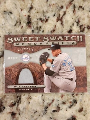 Camiseta deportiva Sweet Spot Swatch Memorabilia 2009 SS-RH Roy Halladay Blue Jays reliquia Foto 1 de 2