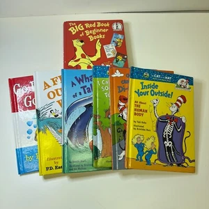 Cat in the Hat Learning/I Can Read, Lot of 7 Books (12 Stories total), Childrens - Picture 1 of 15