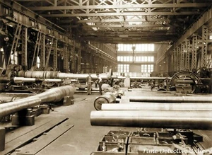 Gun / Cannon Factory, Washington Navy Yard - c1885 - Historic Photo Print (2) - Bild 1 von 1