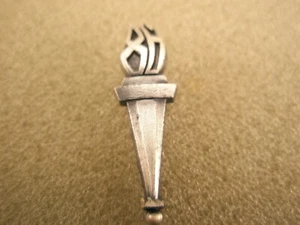 1986 Olympics Torch Vintage Tie Tack Lapel Pin Sapporo Hokkaidō Japan L49 - Picture 1 of 5