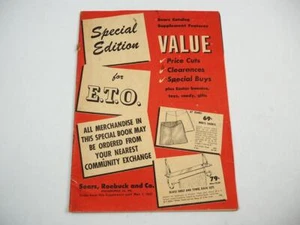 Sears Roebuck & Co Philadelphia department store catalog 1947 Special E.T.O. - Bild 1 von 7