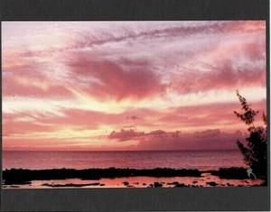 'PINATUBO' SONNENUNTERGANG HAISBUCHT HALEIWA OAHU GICLÉE FOTOGRAFIE AUF DUNKEL 8x10" MATT - Bild 1 von 1