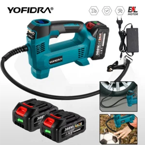 Kabelloser Luftkompressor Elektro Reifenpumpe mit LEDArbeitslicht für Makita 18V - Bild 1 von 20