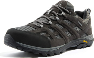 Wantdo Men's Waterproof Hiking Shoes Anti-Slip for Outdoor Mountain... 