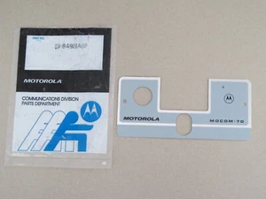 MOCOM mobile radio replacement end plate - Picture 1 of 2