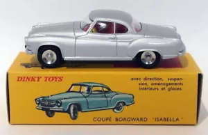 Juguetes Dinky Atlas Editions - #549 cupé Borgward Isabella - plateado - Imagen 1 de 3