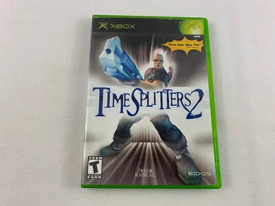 Original Xbox - Timesplitters 2 w/ Manual - USED, CIB - Image 1 of 4