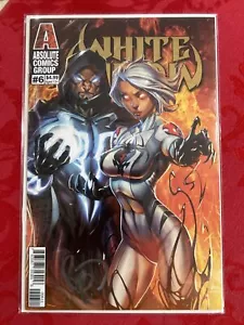 WHITE WIDOW ISSUE #6 ABSOLUTE COMICS SIGNED BY BENNY POWELL W/COA - Picture 1 of 9