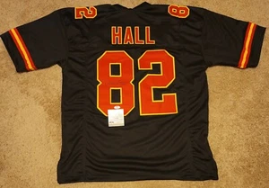 Dante Hall Signed Kansas City Chiefs Custom Jersey Inscribed PSA COA - Picture 1 of 4