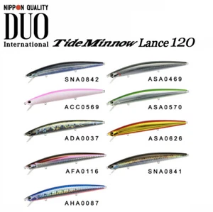 DUO Tide Minnow Lance 120S - alle Farben / all colours - Seabass Zanderwobbler - Picture 1 of 10