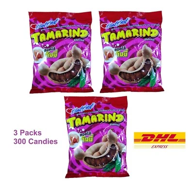 300 Caramelos Latidos del Corazón Nuevo Sabor Tamarindo Caramelos Surtidos 300g, 100 Pestañas/Paquetes Foto 1 de 3