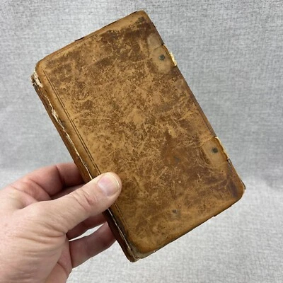 Antique 1837 German Bible Lutheran Doctor Martin Luthers Religious New Testament - Image 1 of 4