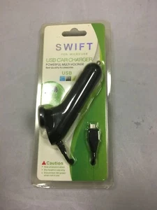 Swift usb car charger micro usb (6ft) second usb port for other cables - Picture 1 of 3