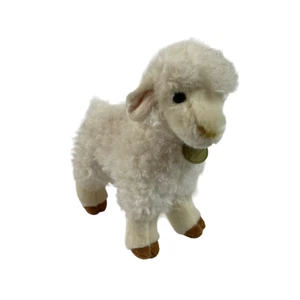 A89 Aurora Miyoni Baby Sheep Lamb Plush 10" Stuffed Toy Lovey - Picture 1 of 4