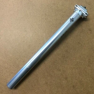 New Kalloy Bicycle Alloy 2014 Seat Post 25.8-27.2mm Length 350mm Silver - Picture 1 of 17