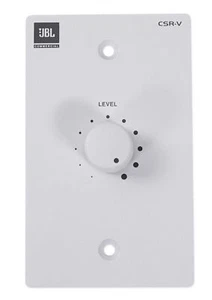 JBL CSR-V White Wall Volume Controller For Select CSM/CSMA/VMA Mixer Amplifiers - Picture 1 of 5